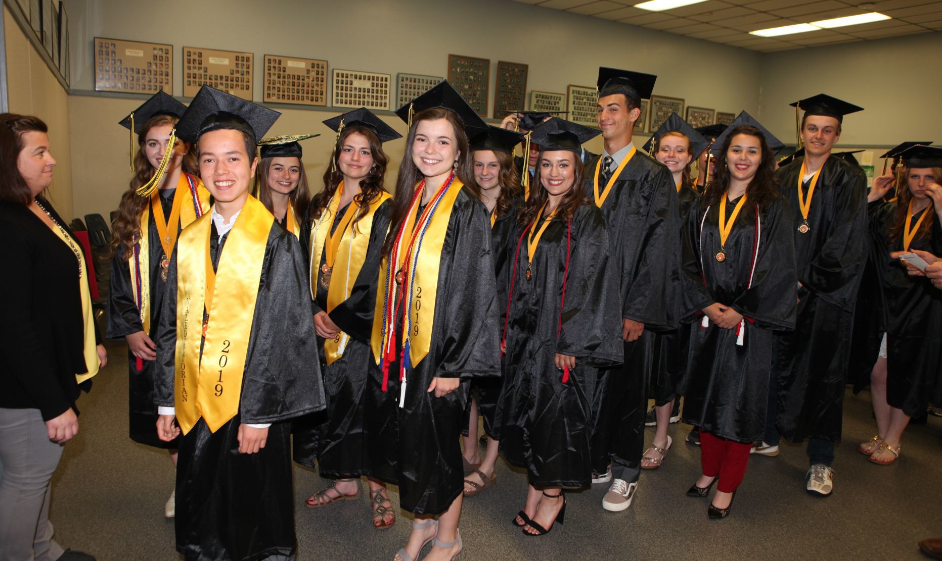 BHS Class of 2019 - in cafeteria